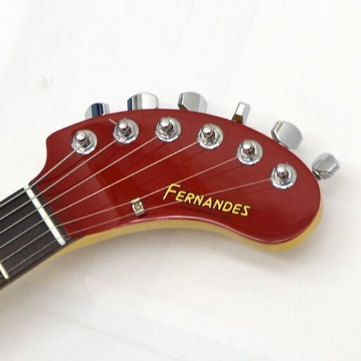 FERNANDES  良品　ZO-3　レッド　調整済み アンプ内蔵　ストリート　けいおん　アウトドア　リビング  ZO-3 エレキギター (0220363747)