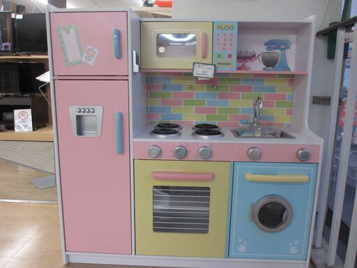 【ジモティ見たで５％OFF】KIDKRAFT 木製キッチン　【2264】