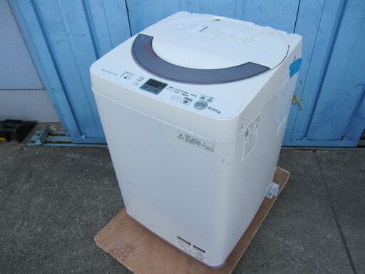 洗濯機　5.5ｋｇ　2013年製　シャープ製ES-GE55N-S