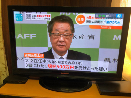 Panasonic プラズマテレビ　THーP42S2