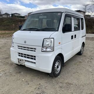 スズキ　エブリイ 車検2年付  点検整備済　黒ナンバー取得無料　...