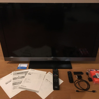 SONY BRAVIA40型＋FireTVStickの画像