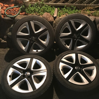 売切 プリウス 純正アルミ 17インチ Aツーリング トヨタ純正 アルミホイール 30プリウス プリウス ツーリング ZVW30