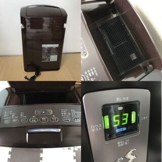 ダイキン加湿 空気清浄機 ストリーマー MCK70NY-T ダークブラウン 2012年製の画像