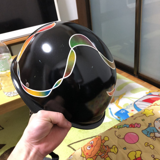 半ヘル　ジャーマンヘルメット　バイク　アメリカン