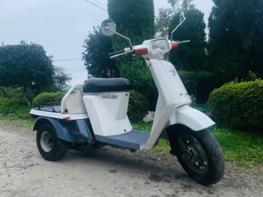 ホンダジャイロ50cc 配達 通勤通学 三輪バイク 冬楽々