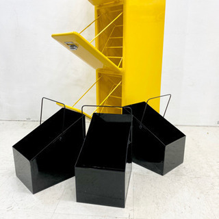 収納家具　イエロー　小物入れ　ダストボックスなどにの画像