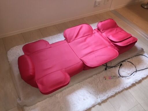 MTG ● 7回使用の良品 Plime up EX 骨盤ストレッチチェア　ホットベルト (新品) 付属　プリムアップ ダイエット PU-EX1857H-R [中古］