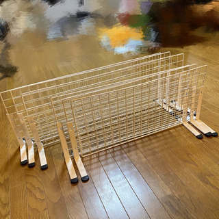 ダイソー ワイヤーネット スタンド付き 大3枚 中3枚 まとめ
