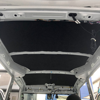 車の断熱・防音します。の画像