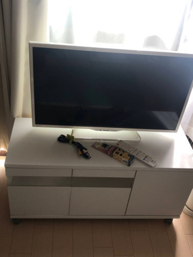 ３２型tvケーブルテレビ台付セット