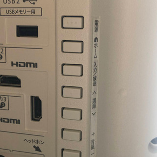 ３２型tvケーブルテレビ台付セットの画像