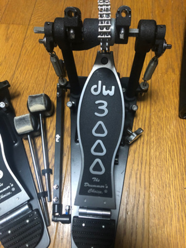DW 3002 ツインペダル ドラムペダル　drum pedal