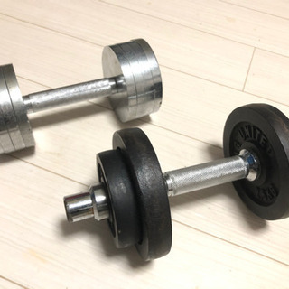★【売り切れ】ダンベル10Kgを2つセット★合計20kg★