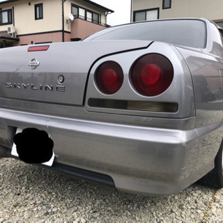 スカイライン　34  4ドア　RB25ターボ　5MT 車検R3年7月の画像