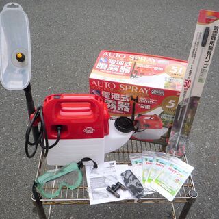 ☆藤原産業 AUTO SPRAY SSD-5H セフティ3 電池...