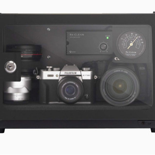 商談中　譲　防湿庫 Re:CLEAN 日本製湿度計 カメラ用 ドライボックス 21L RC-21Lの画像