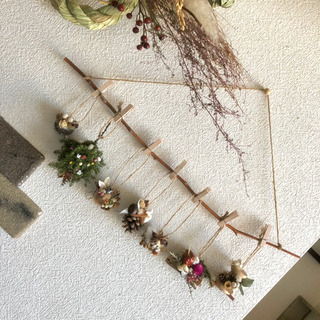 完売にて受注制作　木ノ実のガーランドの画像