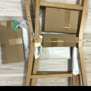IKEA ダイニングチェア　未使用・未組み立ての画像