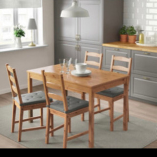 IKEA ダイニングチェア　未使用・未組み立ての画像