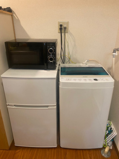 冷蔵庫/洗濯機/電子レンジ　美品　セットで5千円！！