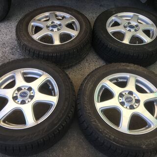 スタットレス・アルミホイール4本セット195-65-15格安