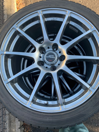 【SOLD OUT】18インチ　社外アルミ スタッドレスタイヤ　4本セット