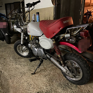 モンキー 書類付き 武川 カスタム多数 88cc 2種登録済み