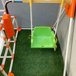 ジャングルジム　滑り台付きの画像