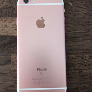 【お取引中】iPhone 6s 16G SIM フリー　ローズゴールドの画像