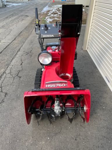 ホンダ除雪機　美品　HSS760n 札幌発　早い物勝ち！