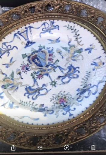 骨董品、大皿、画像を見て、また、実物をみて、ご判断を、、、
