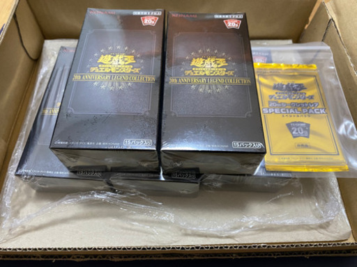 遊戯王　レジェンドコレクション5BOX＋20thスペシャルパック