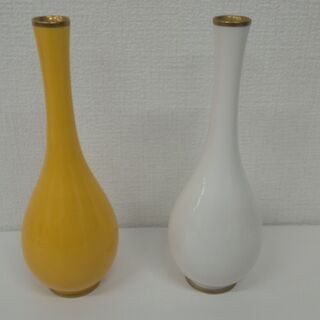 店頭販売済🔽年末セール♪♪香蘭社　一輪挿し２本セット🔽