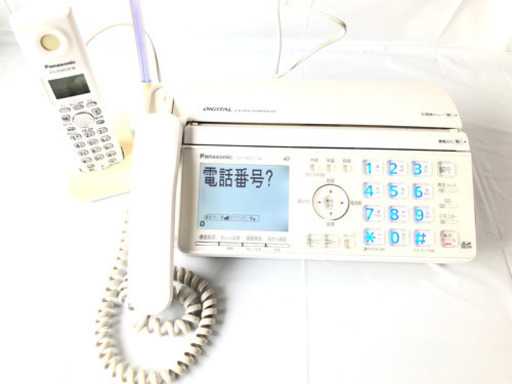 Panasonic 固定電話　FAX 中古