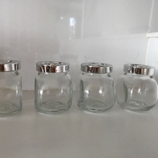 IKEA 保存びん（スパイスびん）4個セット