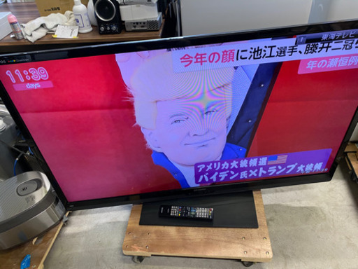 激安‼️外付けHDD2番組同時録画可能‼️シャープ52インチAQUOS 液晶テレビ 2013年