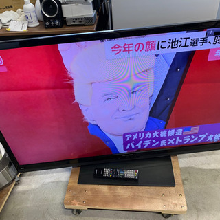 激安‼️外付けHDD2番組同時録画可能‼️シャープ52インチAQUOS 液晶 