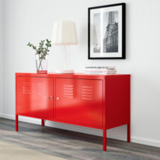 キャビネット、IKEA PS 、レッドの画像