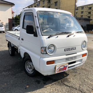 キャリィ距離7万キロ代車検付き4WD