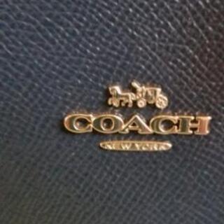 最終値下‼️COACH バッグ　ネイビー　F11925 IMMDの画像