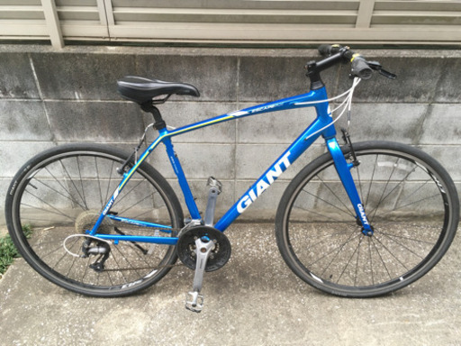 整備済 2018年 上位モデル GIANT ESCAPE RX3 ブルー サイズM ジャイアント エスケープ クロスバイク