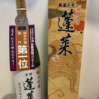 蓬莱　純米吟醸　1.8L