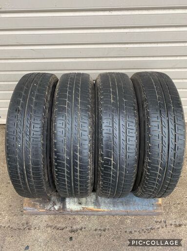 【格安】145/80R12 ブリヂストン　SNEAKER 中古夏タイヤホイール４本セット　エッセ　バモス　ミラ　ザッツ　ライフ　など