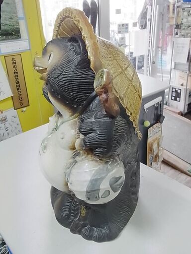 信楽焼　陶器　狸の置物　八相縁起　縁起物　商売繁盛　たぬき