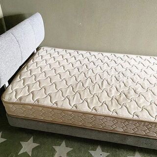 札幌市内近郊限定 フランスベッド シングルベッド ファブリック