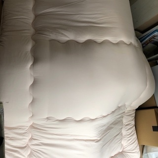 セミダブル布団＆折りたたみパッド