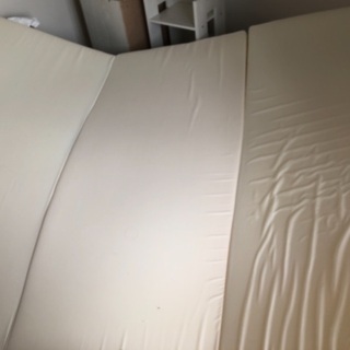 セミダブル布団＆折りたたみパッドの画像