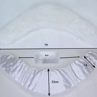 中古美品　振袖　成人式　マラボー 水鳥　ショール ストール 　（1402rj）の画像