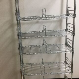 本棚＿メタルラック（約140×60×25cm）